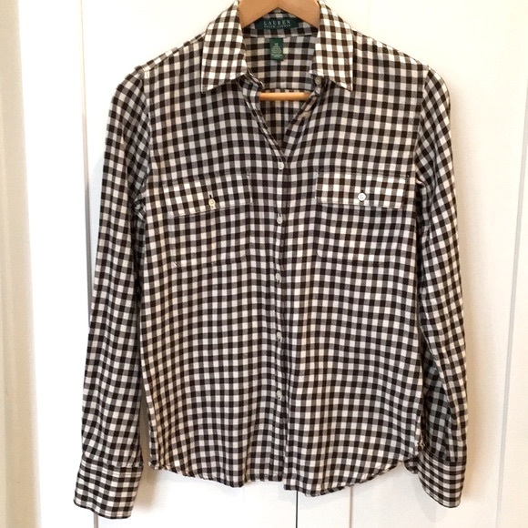 Lauren Ralph Lauren Button Up Shirt - Picture 1 of 3